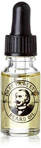 CAPTAIN FAWCETT Premium Beard Oil for Men - Private Stock Signature Series (10ml Travel Size) | Natural Grooming & Styling for Beards | Perfect for Travel, Daily Care & Special Occasions