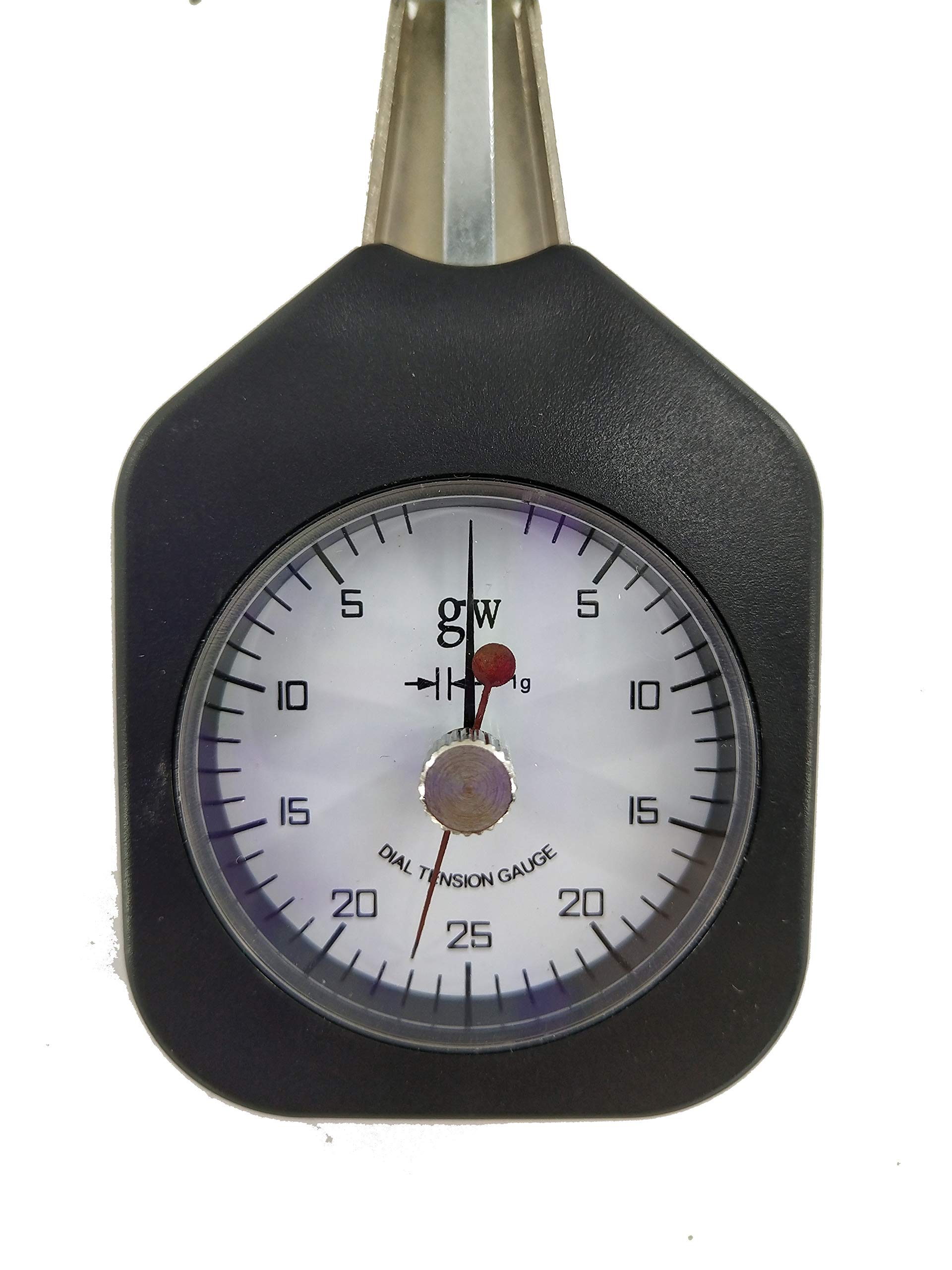 DTF-25 Double Needles Yarn Tension Meter Tester Gauge - 25-2-25gw Measurement Range for Textile Industry | Precise Thread Tension Measurement for Knitting, Weaving & Sewing Machines