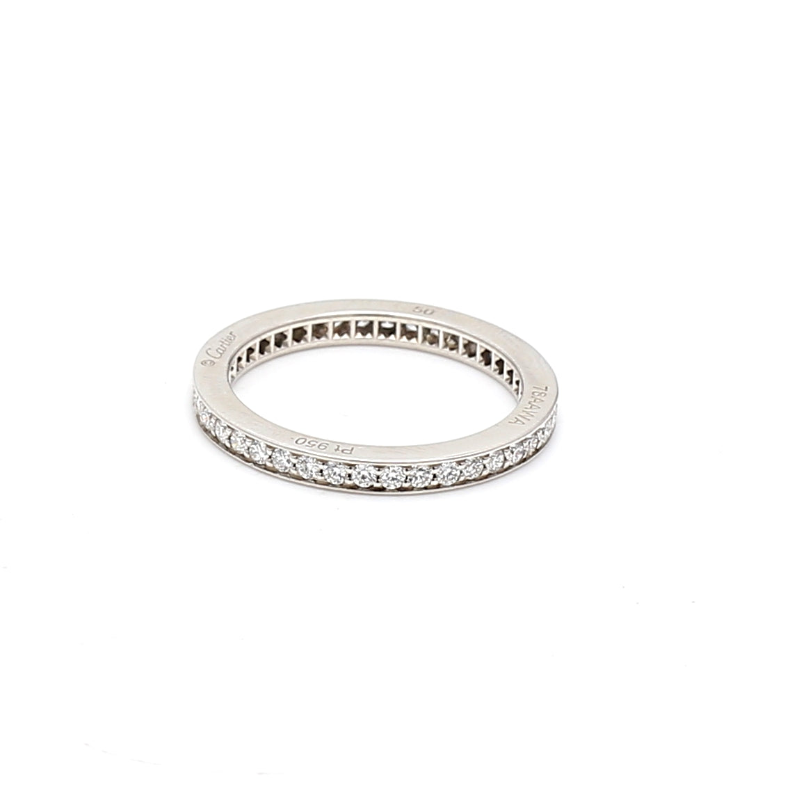 Cartier 0.39 Carat Round Brilliant G VS1 Diamond Platinum Engagement Ring for Women - Perfect for Proposals, Anniversaries & Special Occasions