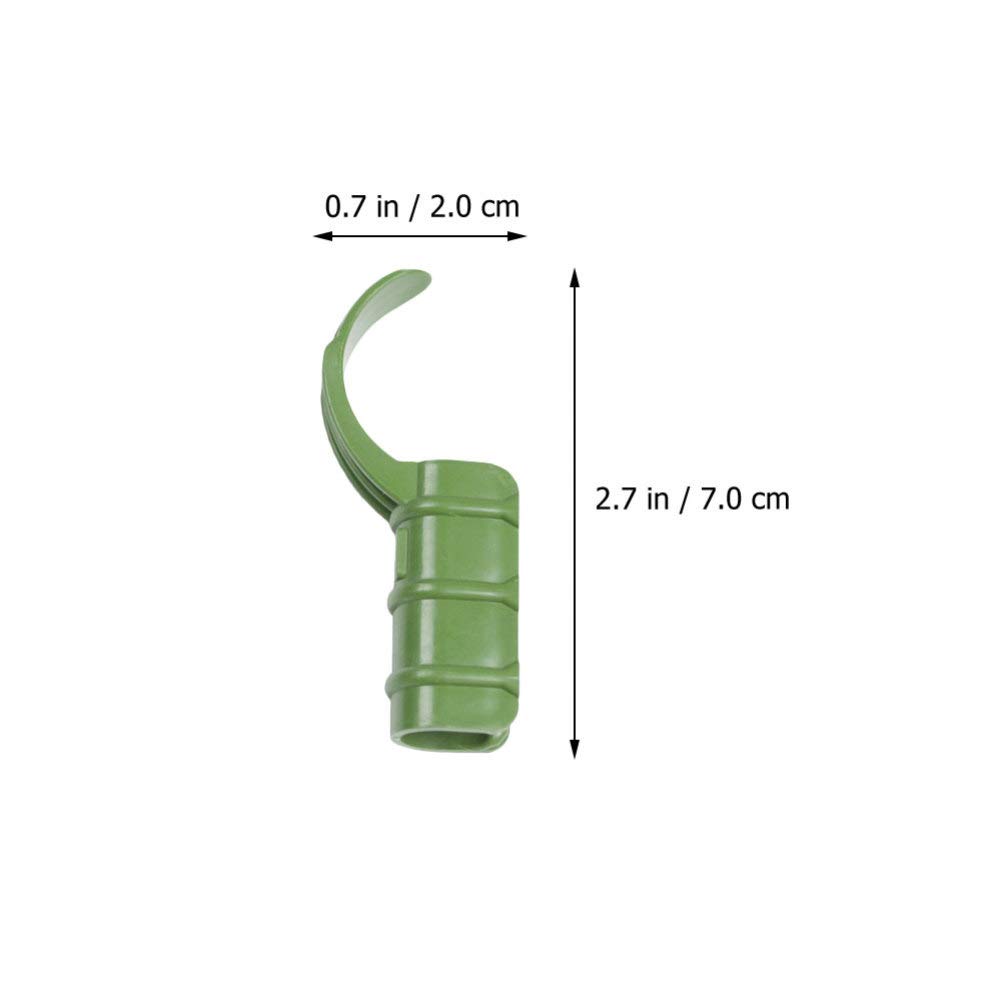 15pcs Greenhouse Temperature Film Buckle Clips - Heavy Duty Gardening Tent Clamps for Plant Shelters, Tunnel Hoops & Shading Nets - Durable Gardening Accessories for Greenhouse, Hydroponics & Outdoor Plant Protection