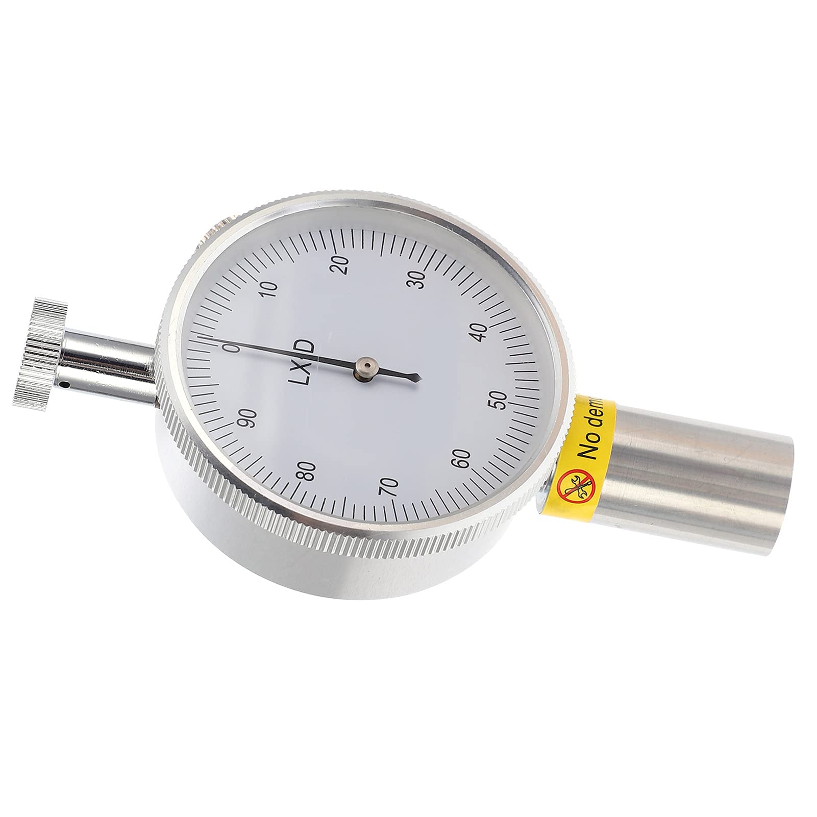 LX-D-1 Shore Hardness Tester 0N-44.5N - Portable Durometer for Glass, Plastic & Rubber - Dial Indicator Hardness Measuring Gauge - Perfect for Quality Control in Manufacturing & Material Testing Labs
