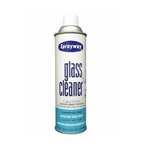 CRL Sprayway S50 Glass Cleaner - 12 Cans (Case) - Streak-Free Cleaning Solution for Windows, Mirrors & Glass Surfaces - Perfect for Home, Office & Auto Use
