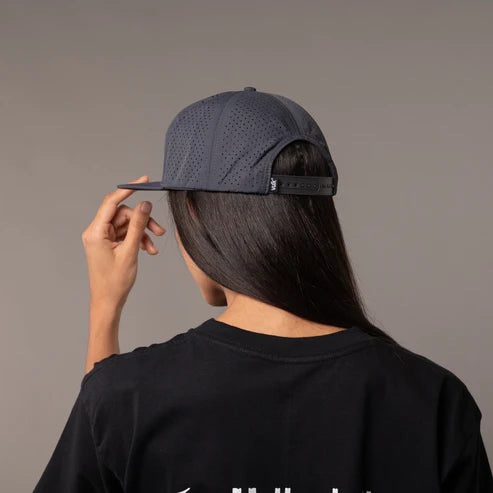 Vulk Sports Flat Trucker Cap - Dark Grey Unixes Hat for Men & Women - Perfect for Outdoor Activities, Sports, and Casual Wear