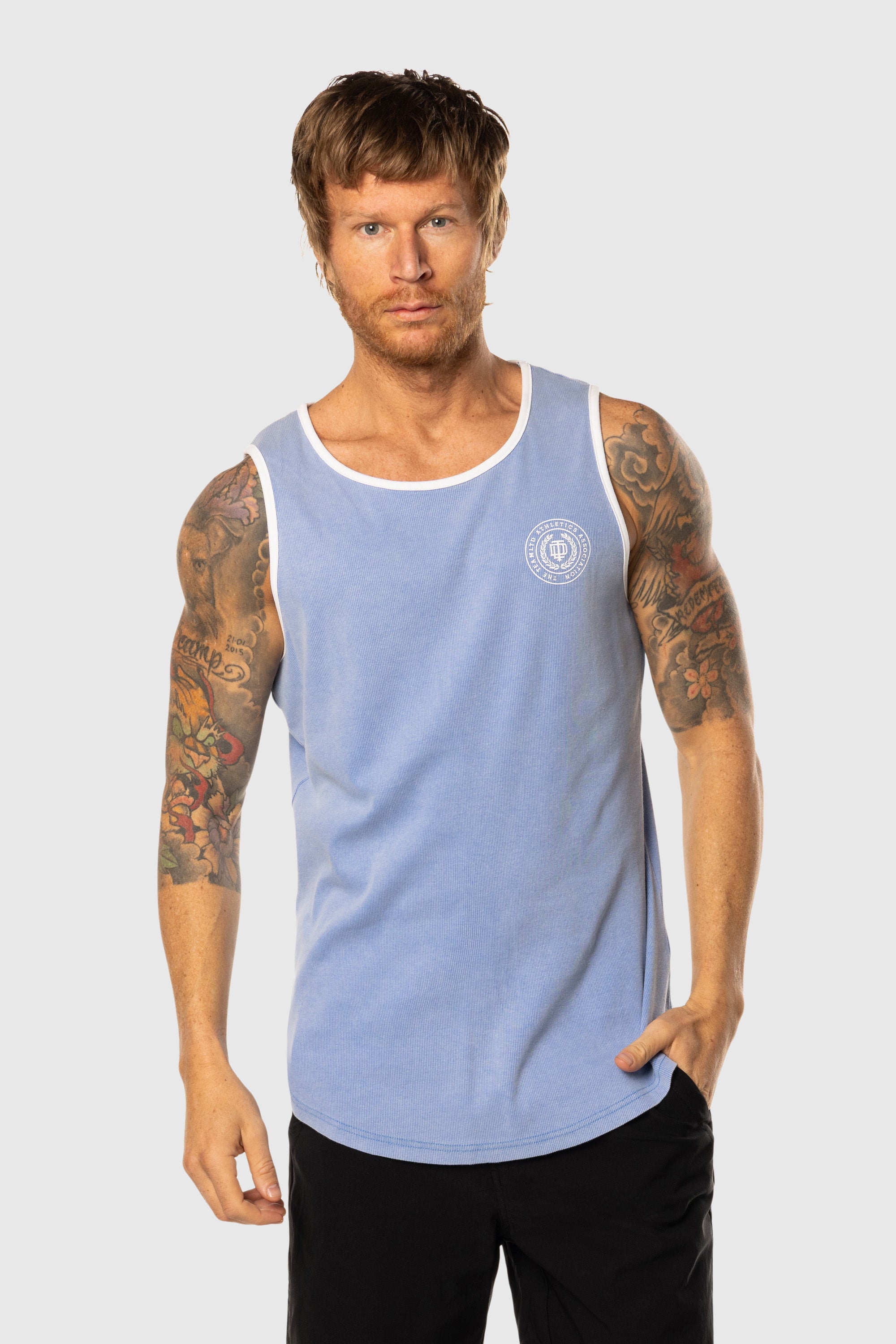 Black Ringer Tank Top for Women - Stylish Casual & Layering Essential for Everyday Wear