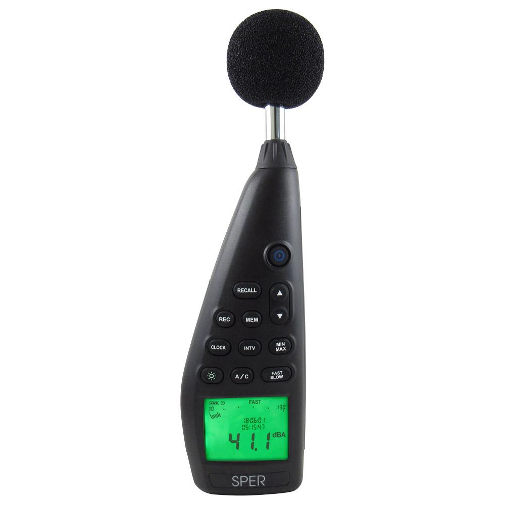 Professional Digital Sound Level Meter with Data Logging - Accurate Noise Measurement for Home, Office, and Industrial Use