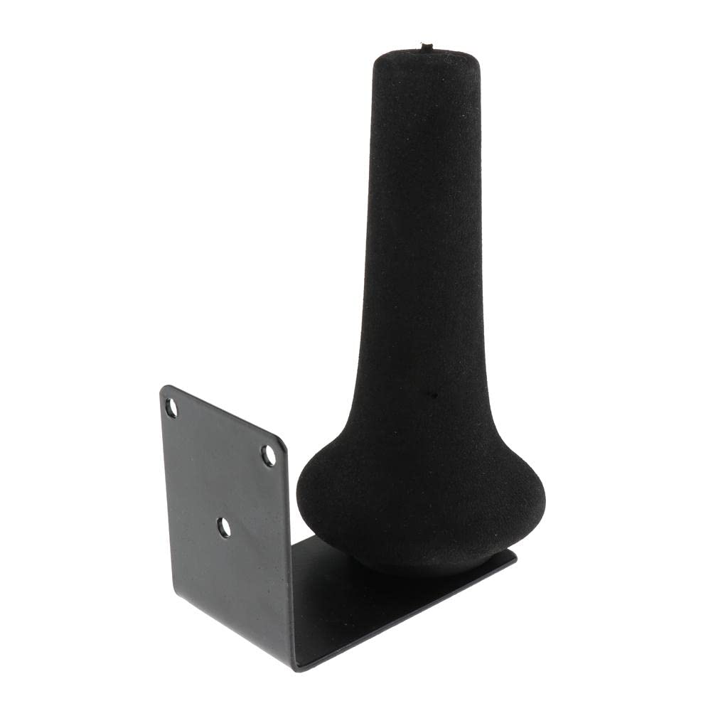 Soprano Saxophone Wall Mount Bracket - Heavy Duty Iron Hanger for Secure Display in Music Rooms & Studios