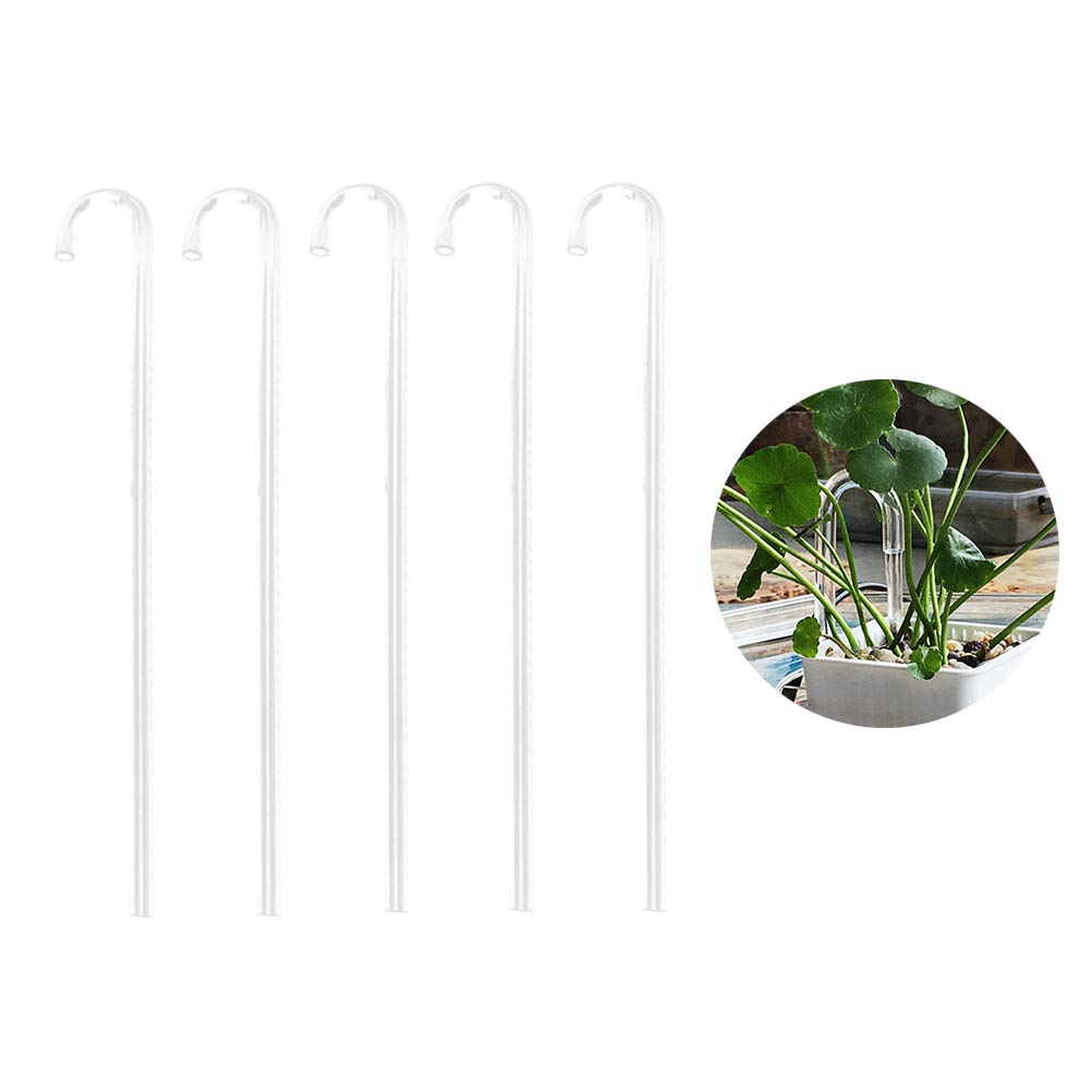 TEHAUX 5pc Aquarium Siphon Kit - Efficient Fish Tank Water Pump for Easy Cleaning and Maintenance in Home Aquariums
