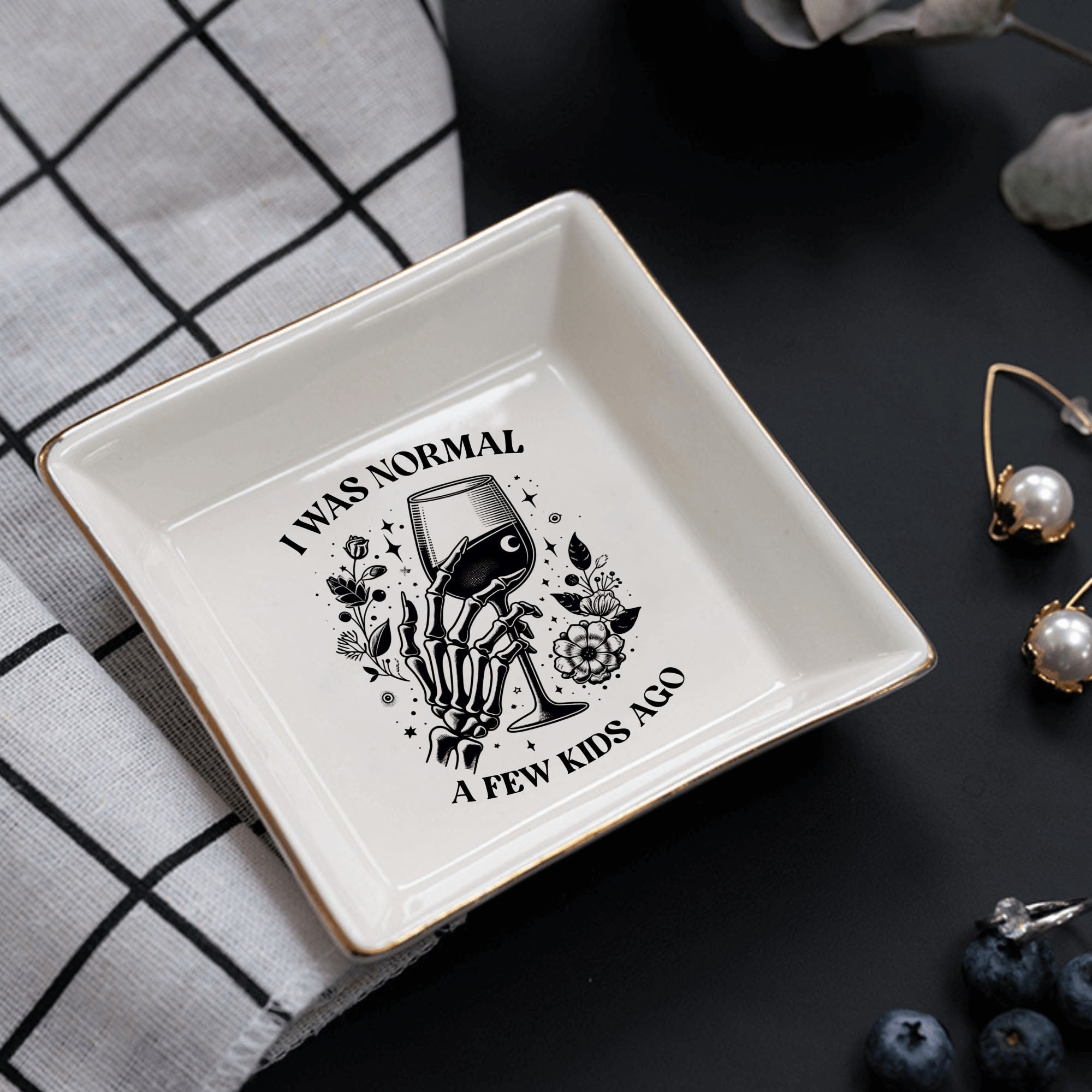 Elegant Ceramic Square Appetizer Plates - 6 Inch Small Serving Dishes for Cheese, Desserts & Hors d'Oeuvres - Perfect for Dinner Parties, Weddings & Entertaining