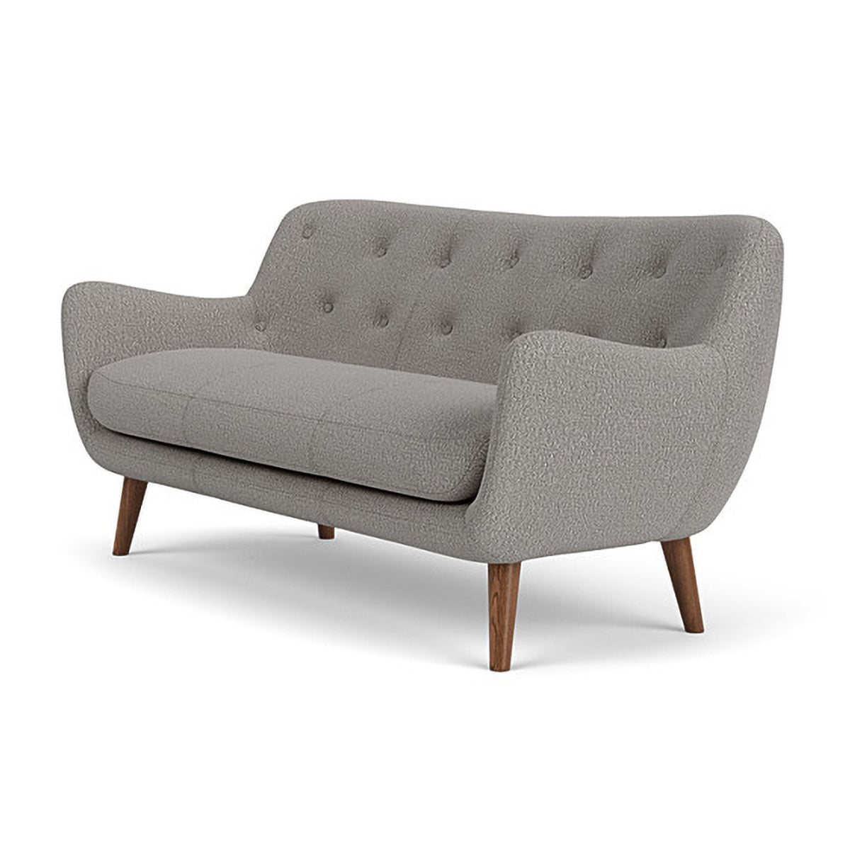Luxury Herman Boucle 3-Seater Sofa - Modern Upholstered Living Room Couch for Small Spaces, Comfortable Sectional Sofa for Home, Apartment & Office Use