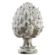 Decorative Artichoke Finial - Elegant Handcrafted Metal Cap for Furniture & Cabinet Drawer Pulls - Perfect for Vintage, Farmhouse & Shabby Chic Home Decor