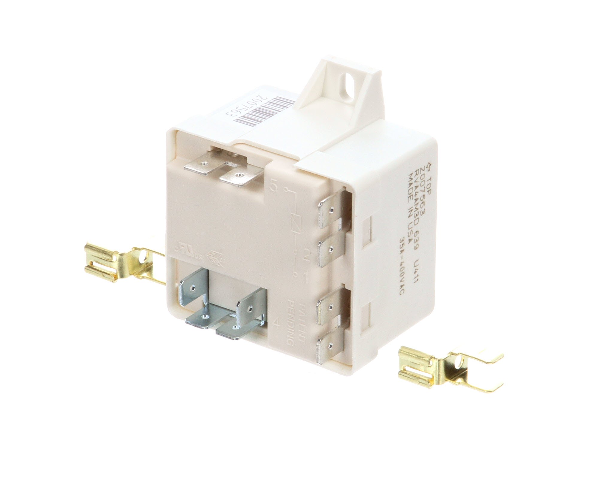 Manitowoc Ice 2007569 Start Relay Replacement Part - Compatible with Manitowoc Ice Machines - Perfect for Commercial Ice Maker Repair & Maintenance