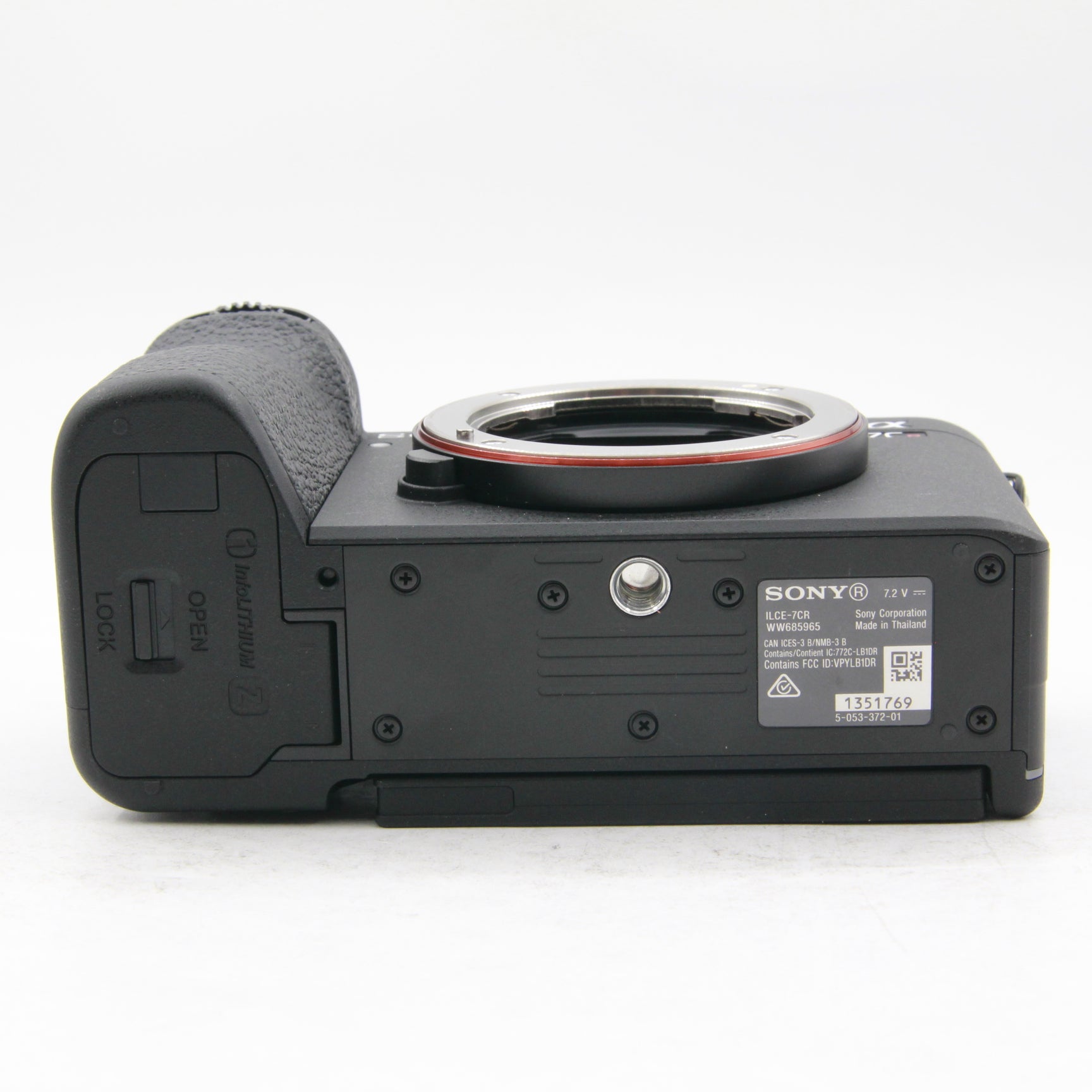 Open Box Excellent Condition Sony Alpha a7CR Mirrorless Digital Camera Body Only (Black) - Perfect for Travel Photography, Vlogging & Professional Shoots