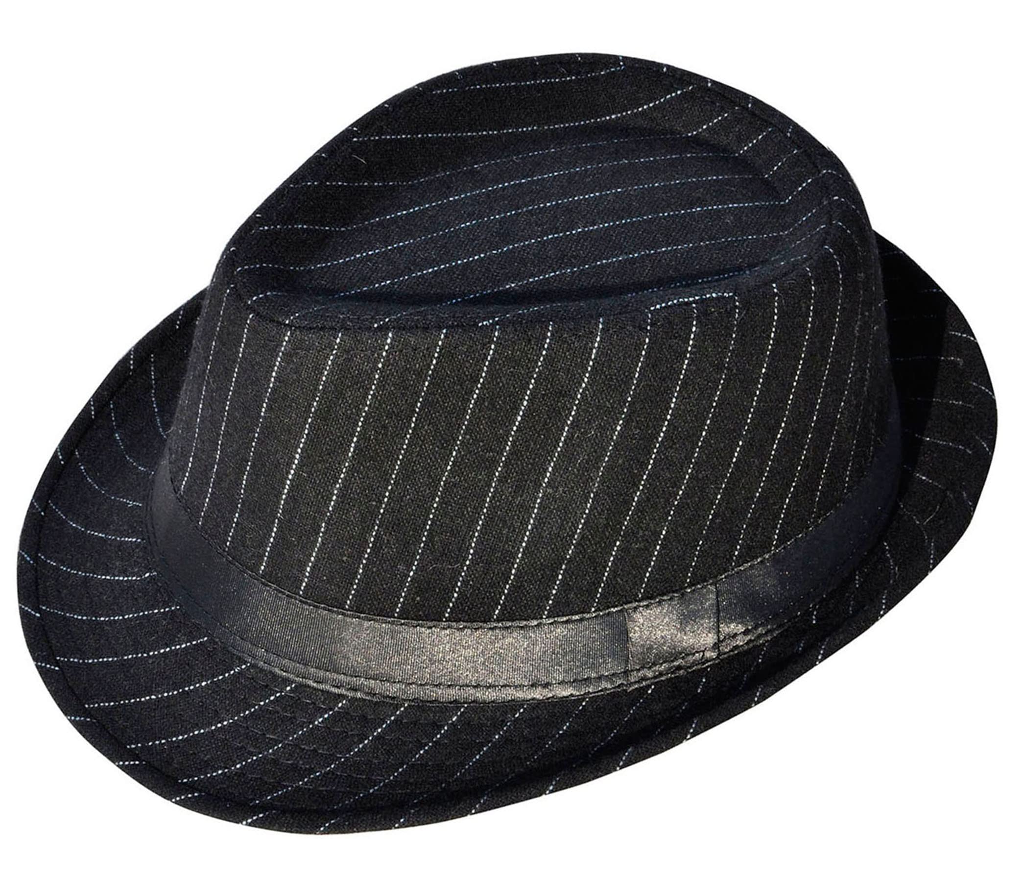 Stylish Fedora Hats for Women & Men - Classic Gangster Design, Stain-Resistant & Crushable Wool Felt Hat for Gentlemen | Perfect for Vintage Fashion, Cosplay, Outdoor Events & Daily Wear