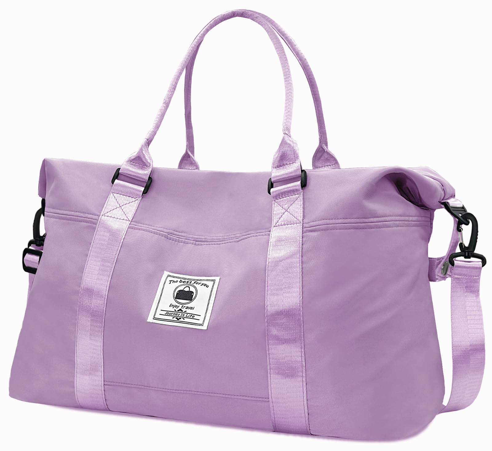 Waterproof Travel Duffle Bag for Women & Men - Sport Gym Tote with Wet Pocket - Perfect for Overnight Trips, Weekend Getaways & Workout Sessions