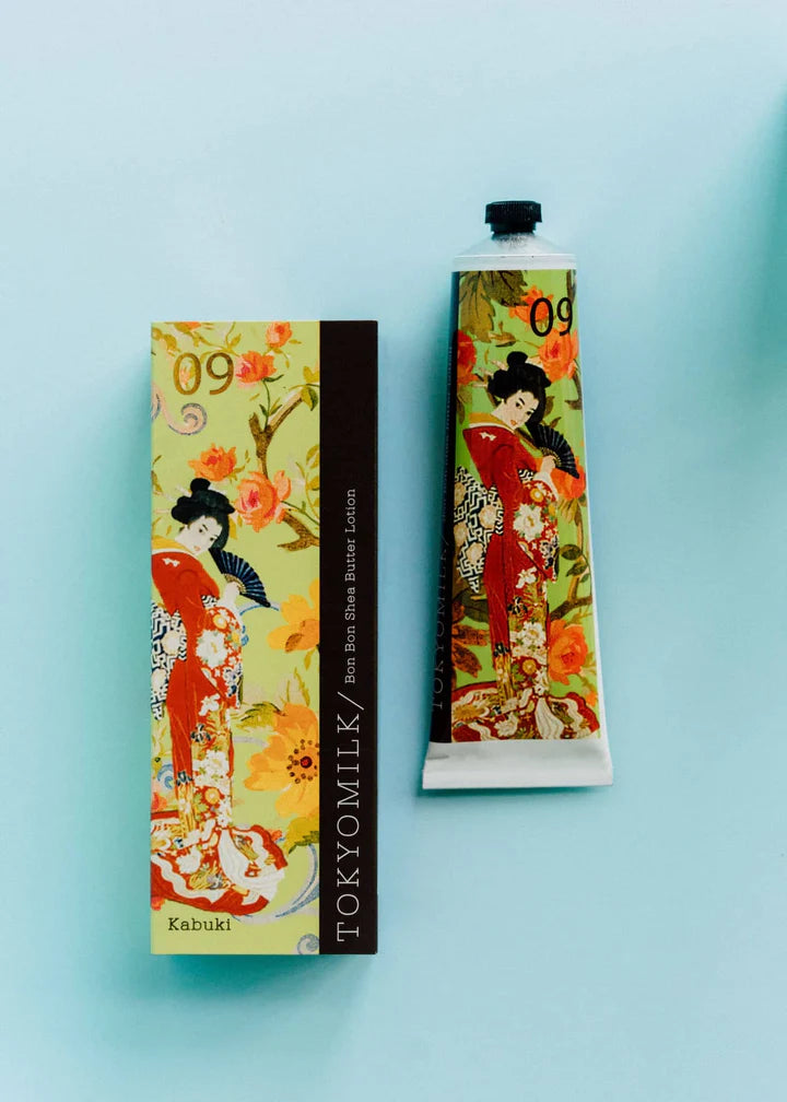 TokyoMilk Bon Bon Shea Butter Lotion (Kabuki No. 9) - Ultra Moisturizing Body Cream with Natural Shea Butter - Perfect for Dry Skin Care & Gift Sets