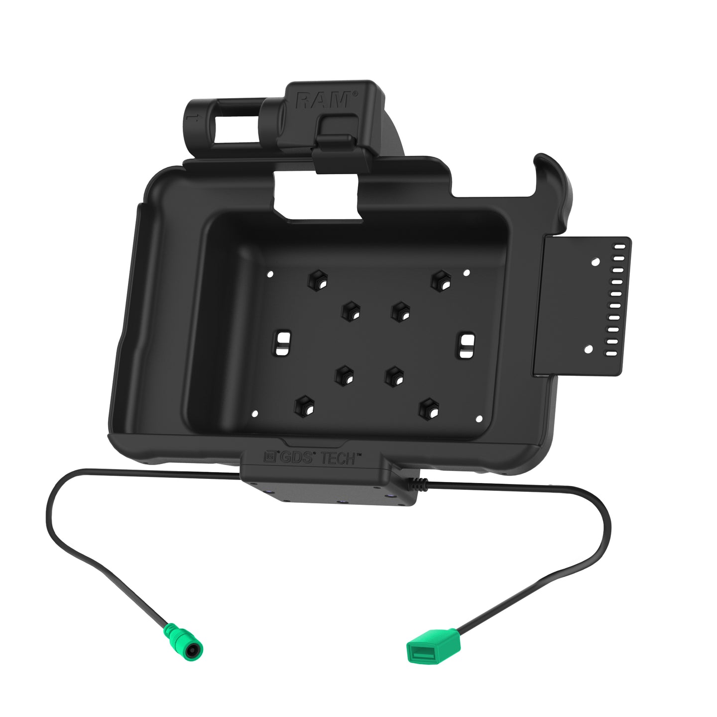 GDS® Power & Data Dock for Zebra ET5x 8.3 & 8.4 Series - RAM HOL ZE10PDU - Charging Station with Data Transfer for Warehouse & Retail Use