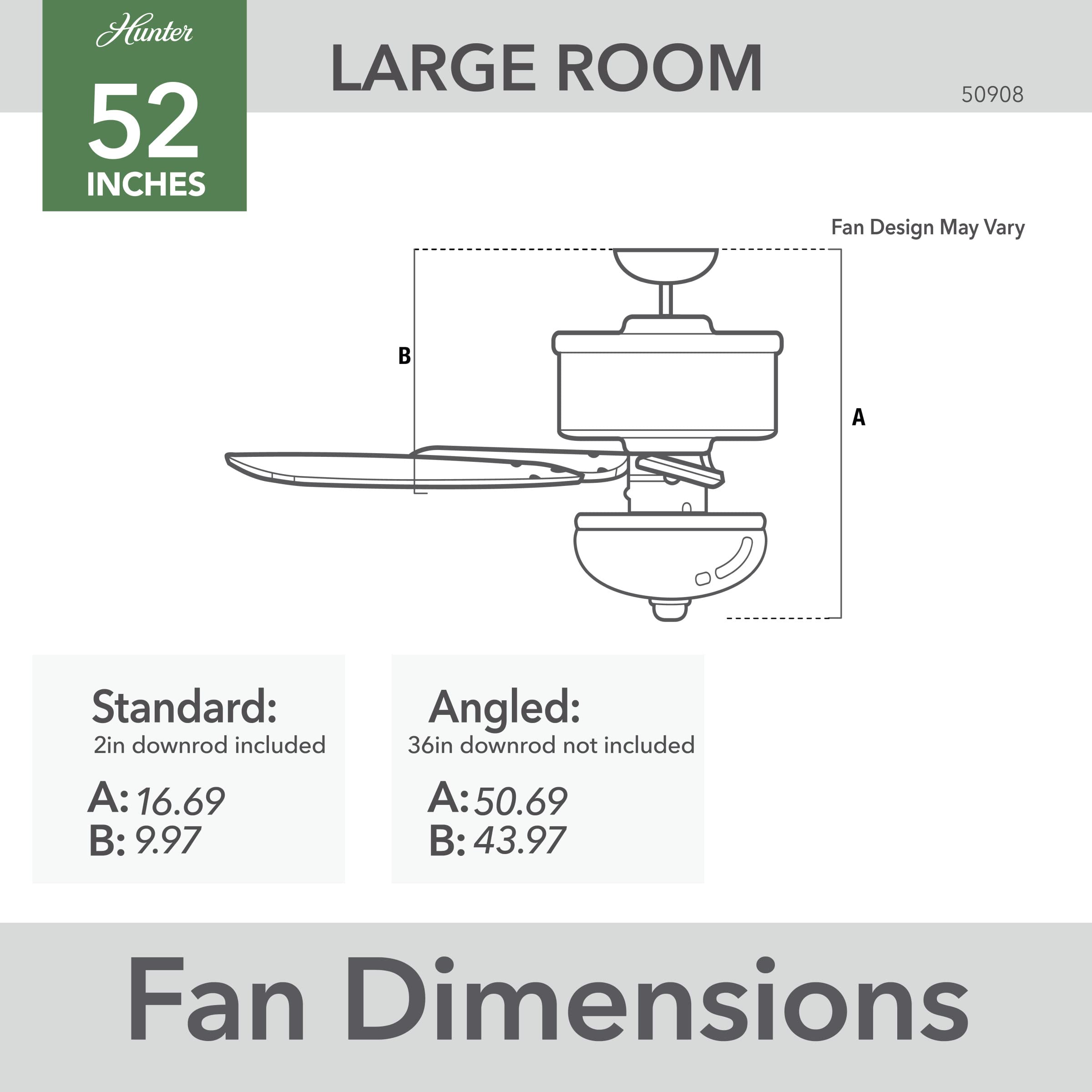 Hunter Fan Company Swanson 52