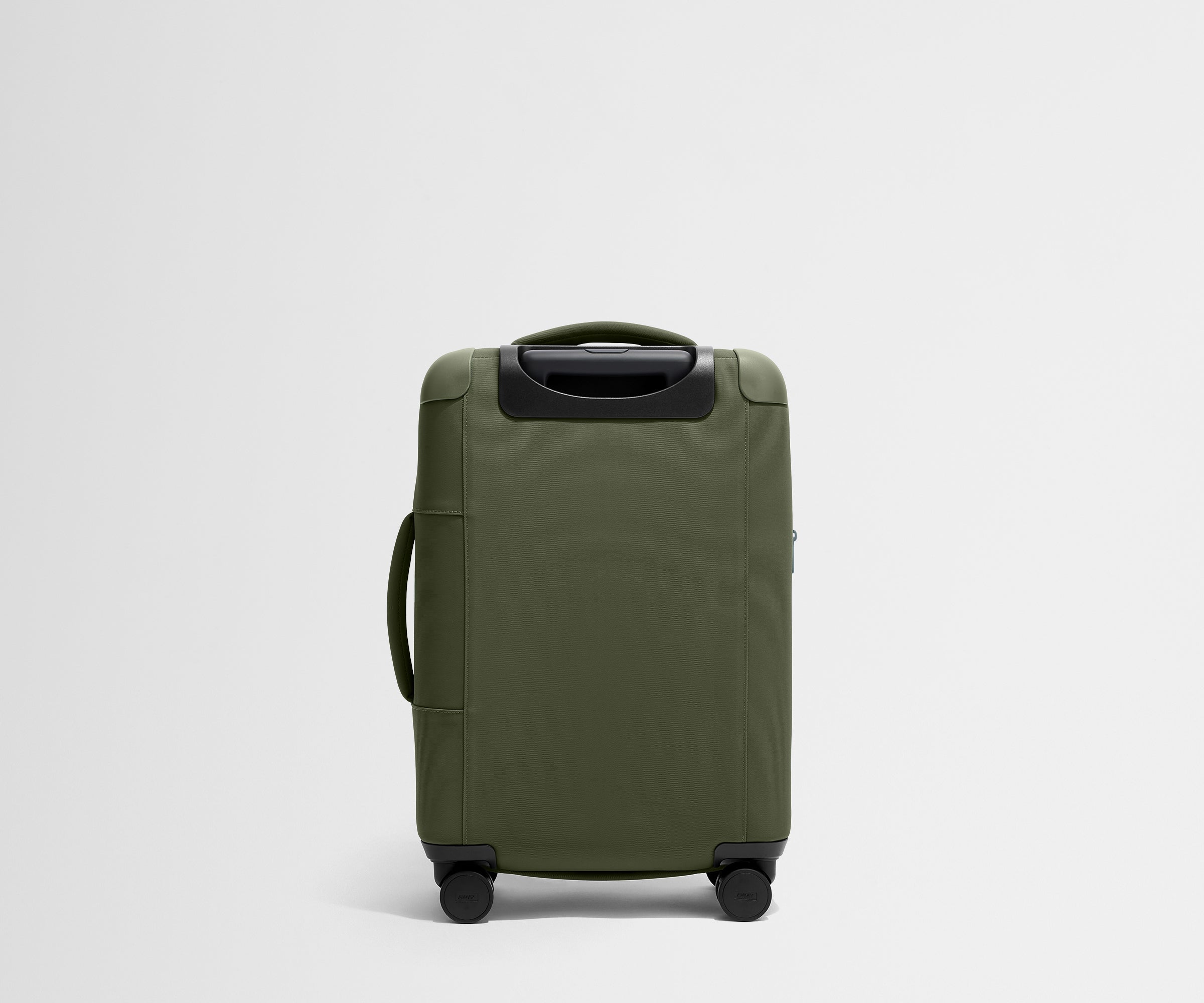 Olive Green Softside Carry On Luggage - Lightweight & Durable for Air Travel, Weekend Getaways & Business Trips