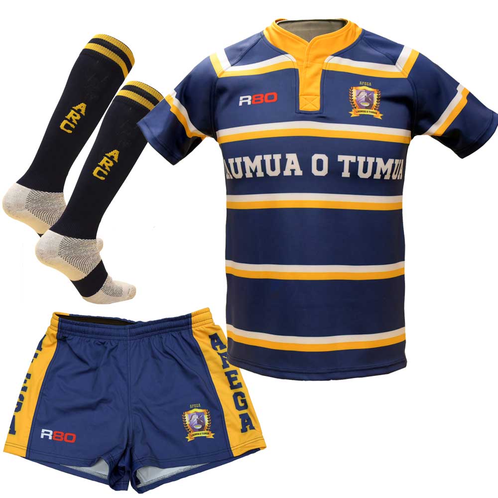 Men's Rugby & League Full Playing Strips - High-Quality Rugby Uniforms for Competitive Matches & Training - Perfect for Rugby Clubs, Teams, and Sports Enthusiasts