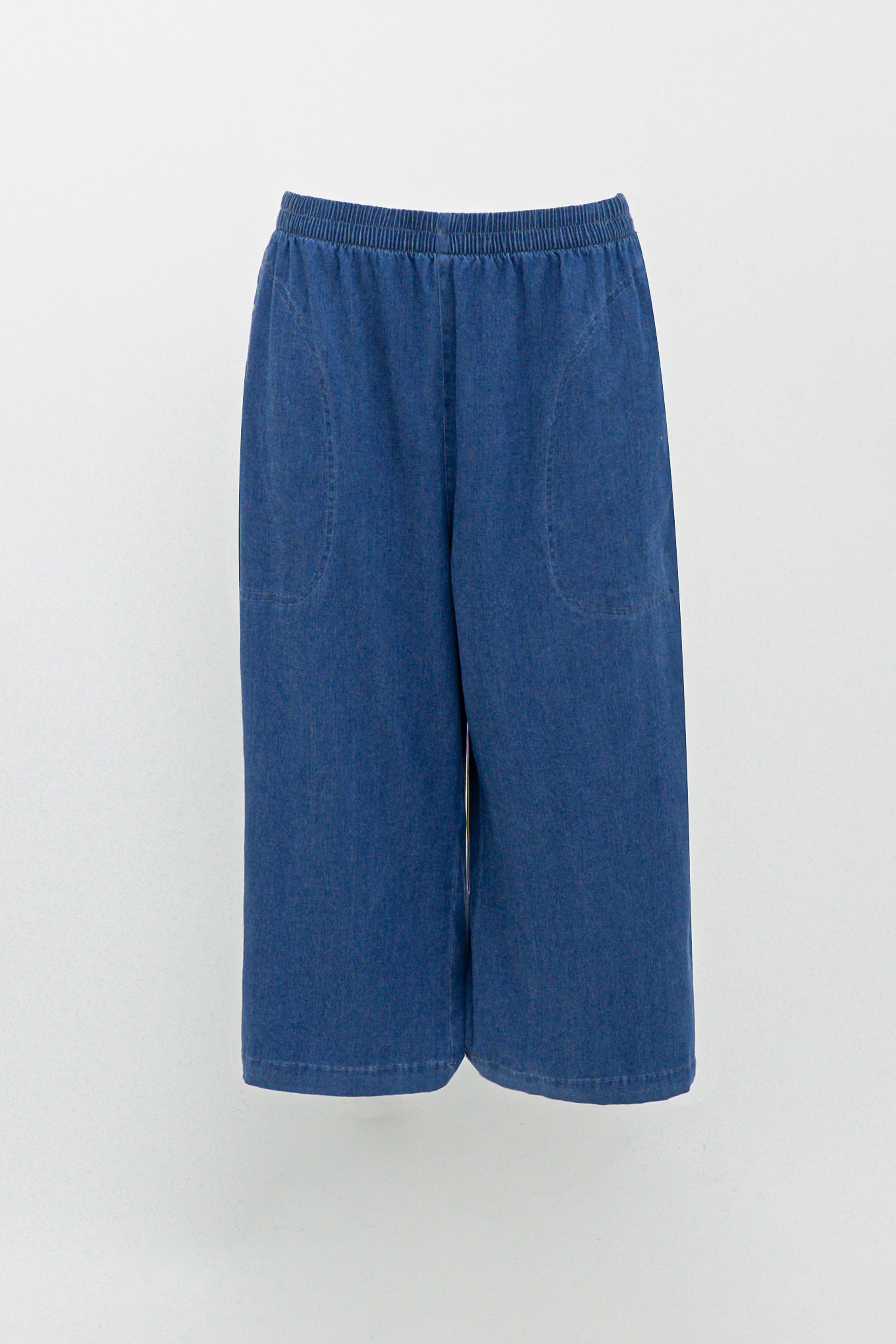 Jamie Capri Tencel Denim Pants - Women's Stretch Comfort Jeans for Casual Wear & Summer Outfits | Eco-Friendly Fabric, Perfect for Work & Weekend