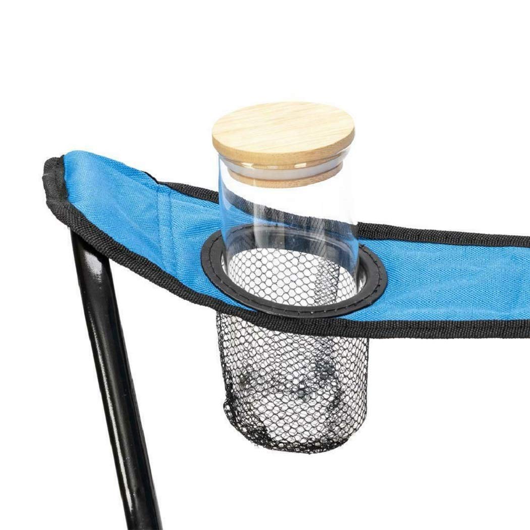 COLIBROX Portable Folding Chair - Lightweight Outdoor Camping Chair for Beach, Pool, Patio, Picnic & Backyard - Compact Sun Lounge Chair with Carry Bag by ASP