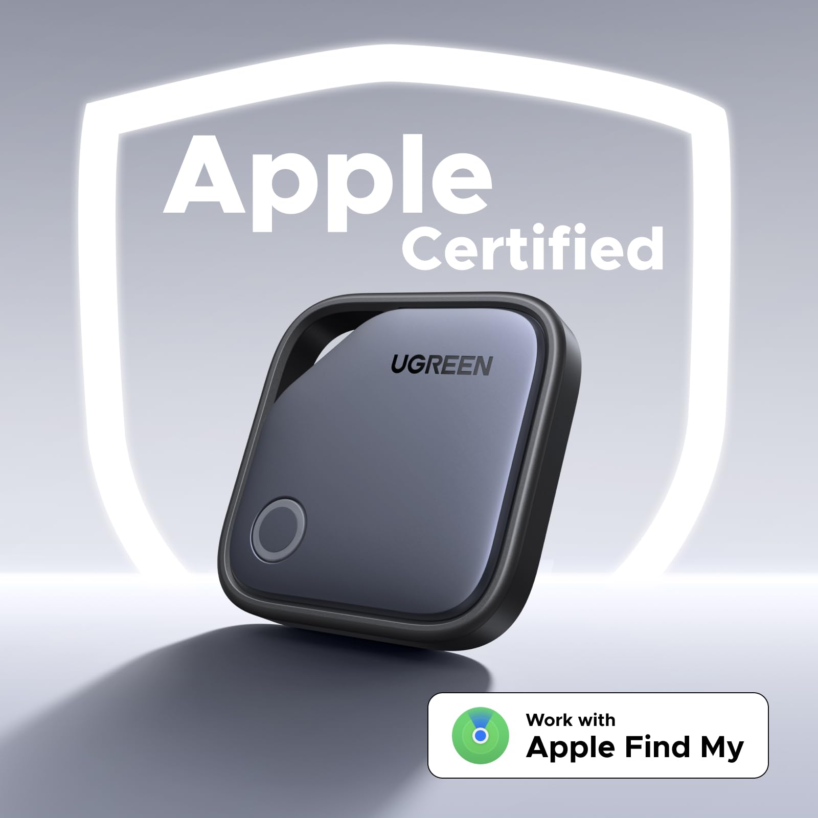 UGREEN FineTrack Smart Finder - Bluetooth Tracker for Keys, Wallet & Luggage | Anti-Lost Device for Travel, Office & Daily Use
