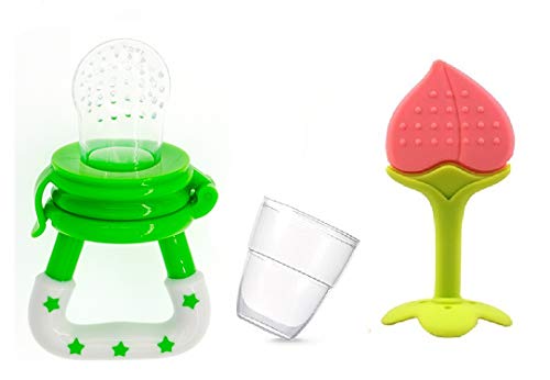 Peach & Green Pacifier