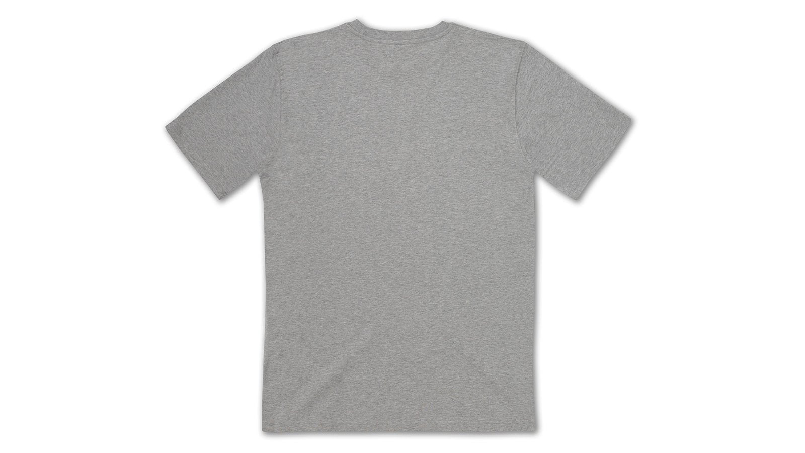 Classic Logo T-Shirt for Men & Women - Heather Grey & Navy Blue - Casual Wear, Street Style, Everyday Outfit