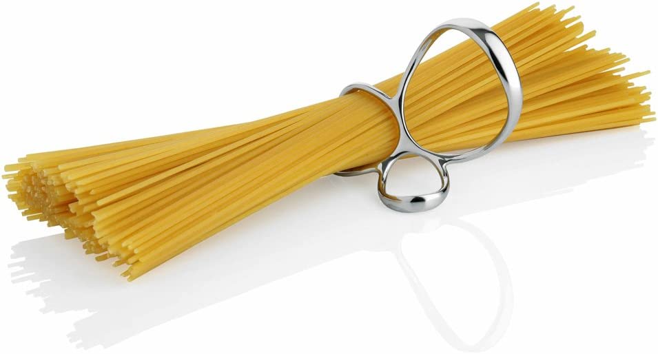 Alessi Voile Spaghetti Measure - Premium Stainless Steel Pasta Measuring Tool for Perfect Portions | Ideal for Italian Cooking, Kitchen Prep & Gourmet Meals