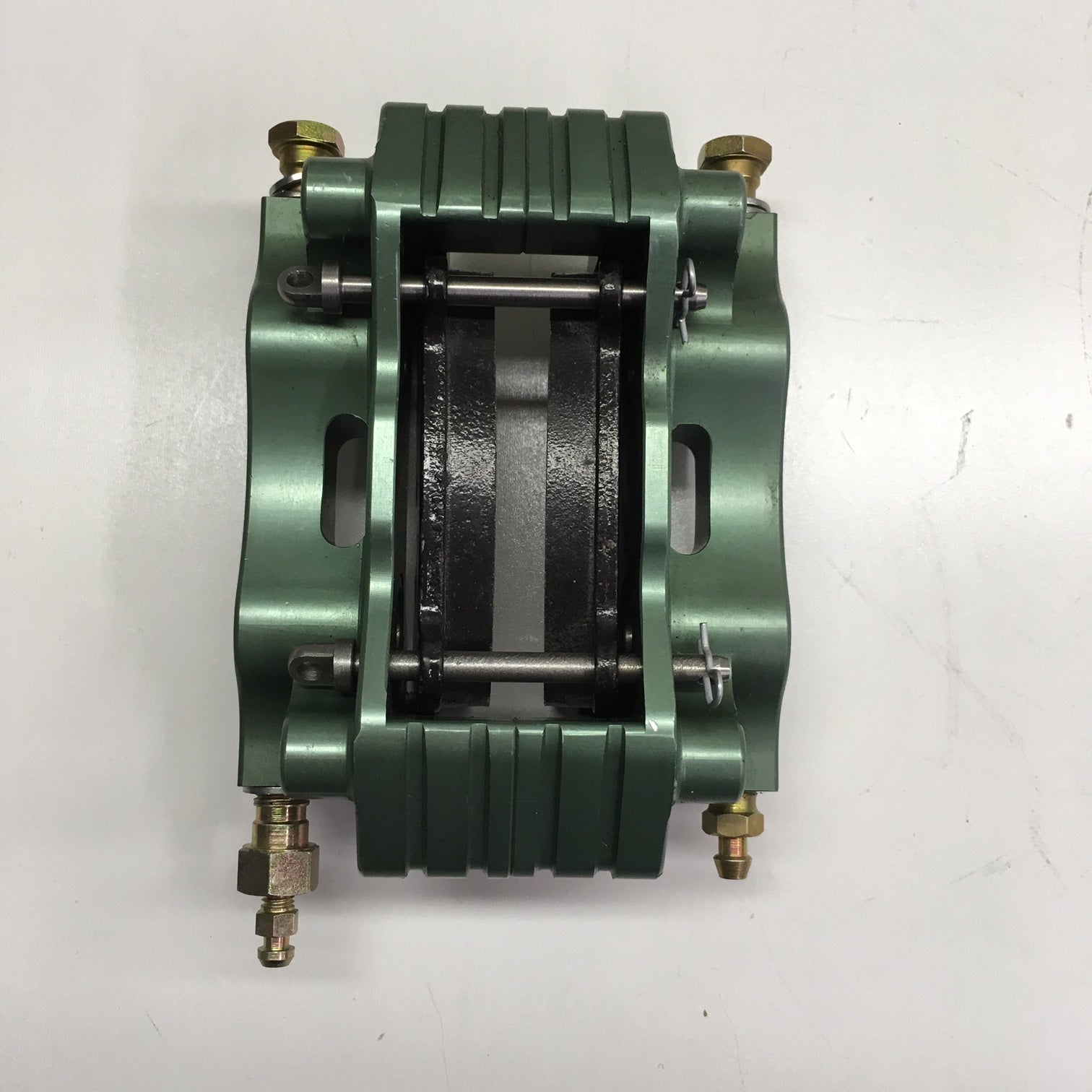 High-Performance Rear Brake Caliper for Mitsubishi Lancer EVO 10 - Green | Perfect for Racing & Street Performance Upgrades