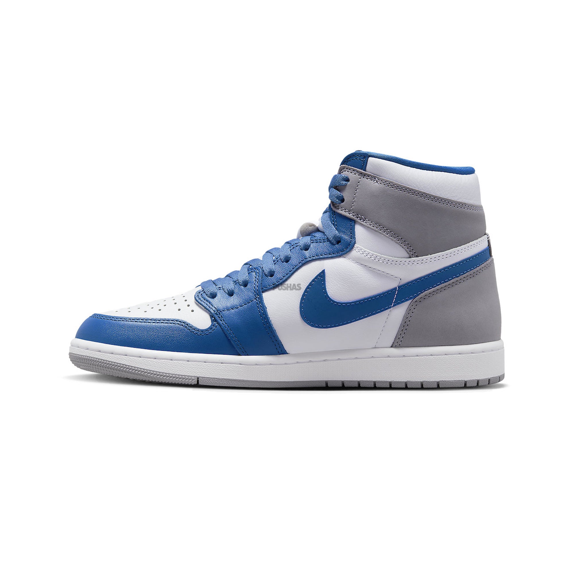 Air Jordan 1 High OG 'True Blue' Retro Sneakers (2022 Release) - Men's Basketball Shoes for Streetwear & Casual Style