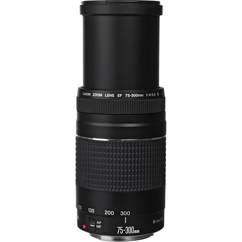Canon EF 75-300mm f/4-5.6 III USM Telephoto Zoom Lens for DSLR Cameras - Perfect for Wildlife, Sports & Travel Photography