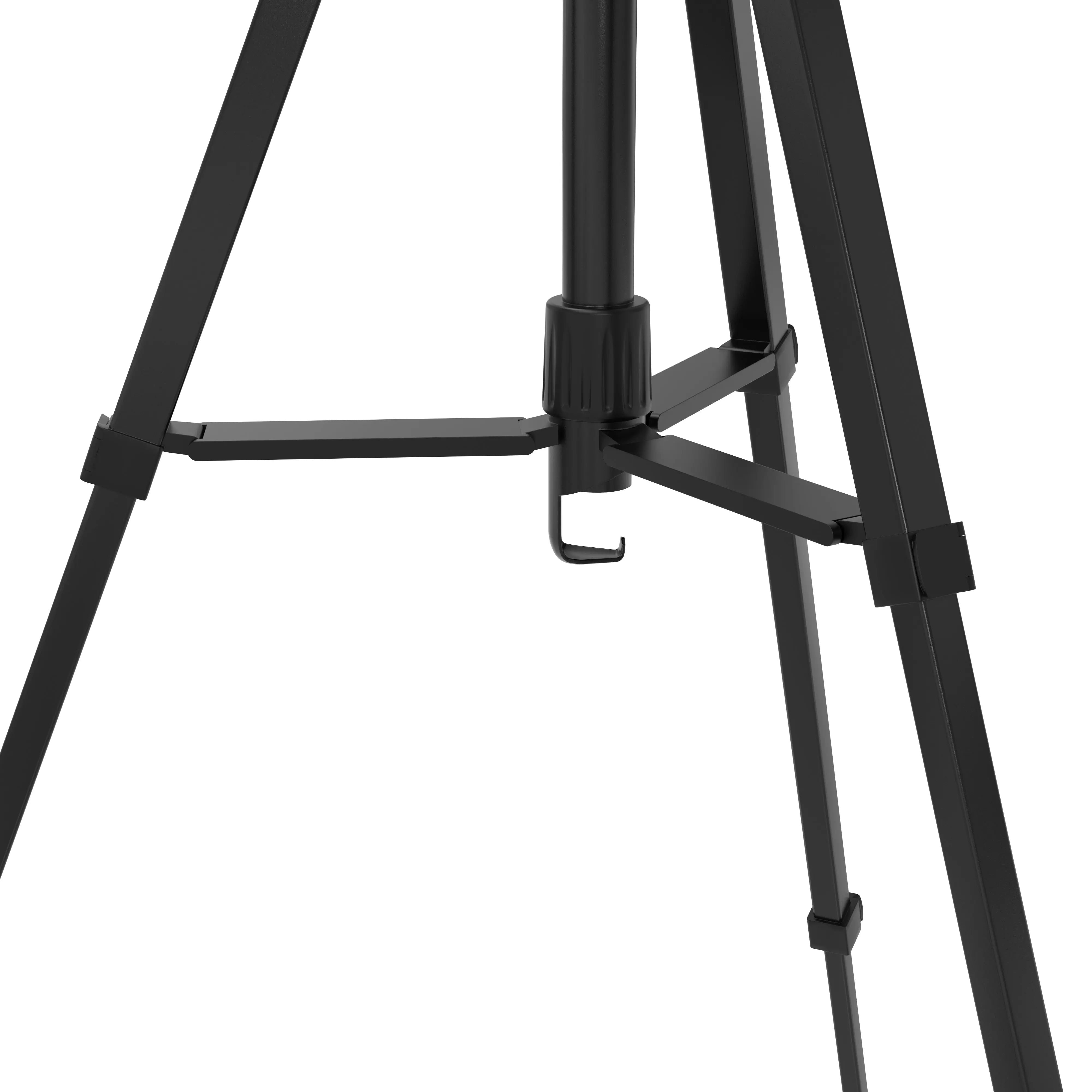 Professional Rolling Tripod Floor Stand with Adjustable Height - Perfect for Photography, Videography, and Live Streaming - Ideal for Studios, Events, and Outdoor Shoots