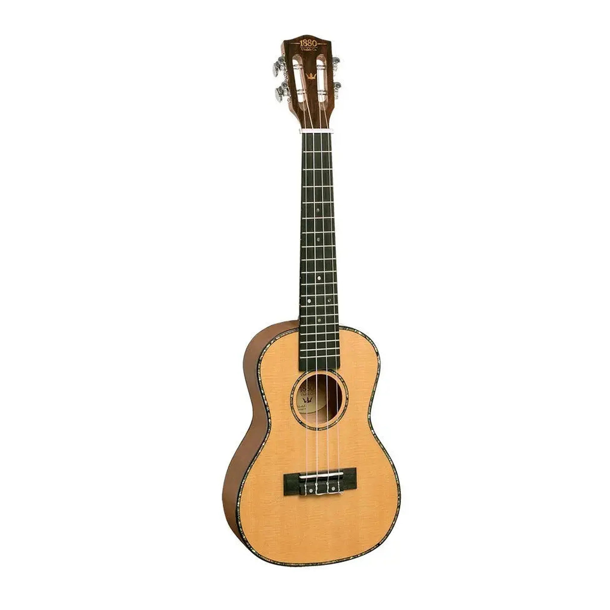 1880 Ukulele Co 200 Series EU200T Tenor Ukulele - Professional 4-String Hawaiian Guitar for Beginners & Adults - Perfect for Travel, Beach, Camping & Live Performances