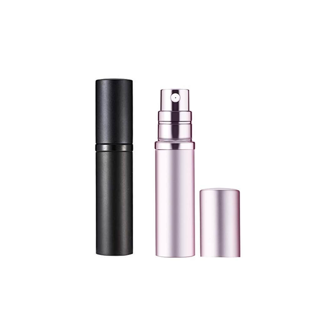 **YEEJOK 5ml Refillable Travel Perfume Atomizer Spray Bottle - Portable Mini Perfume Pump for Women & Men - Perfect for Flying, Purse, Gym, Office & Vacation Essentials**