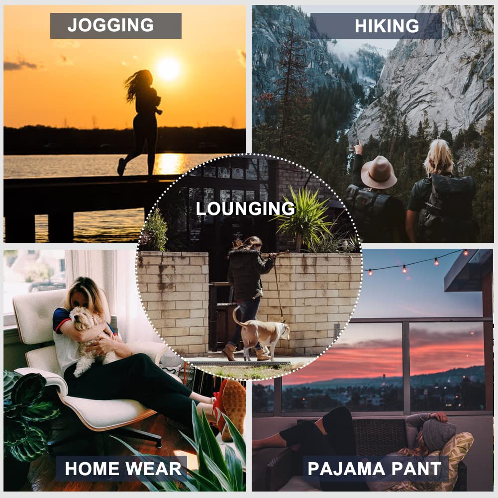 COZZIPLUS Women's Fleece Lounge Pants - Lightweight Polar Fleece Sweatpants with Pockets, Straight Leg Comfort Pajama Pants for Women | Perfect for Home, Yoga, Travel & Winter Relaxation