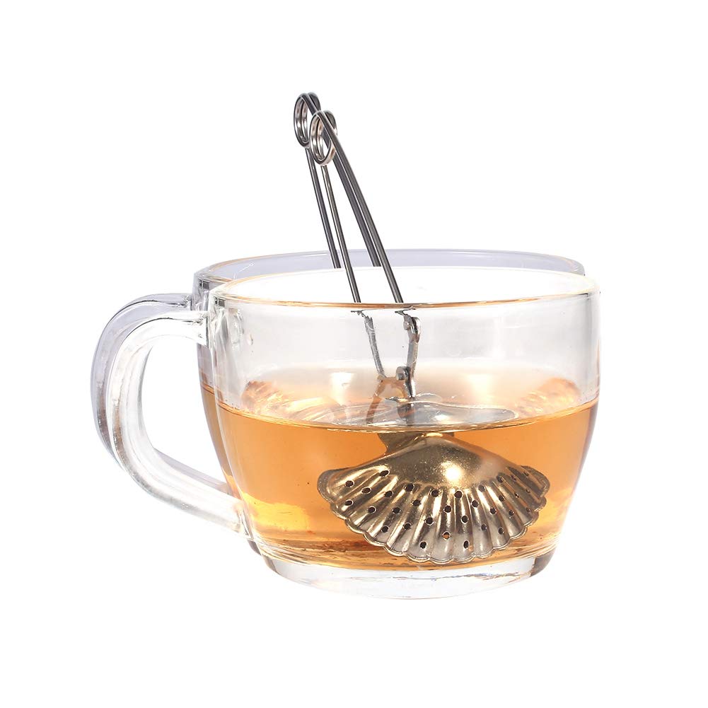 Premium Stainless Steel Tea Infuser - Fine Mesh Tea Strainer for Loose Leaf Tea, Rust-Proof & Durable - Perfect for Kitchen, Office, or Living Room Tea Brewing