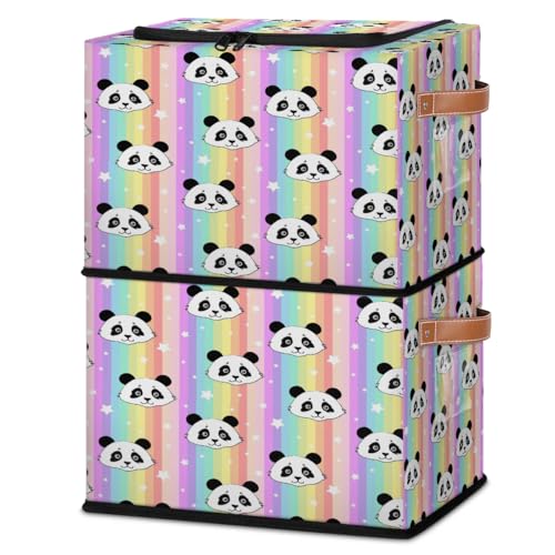 Cute Panda Rainbow