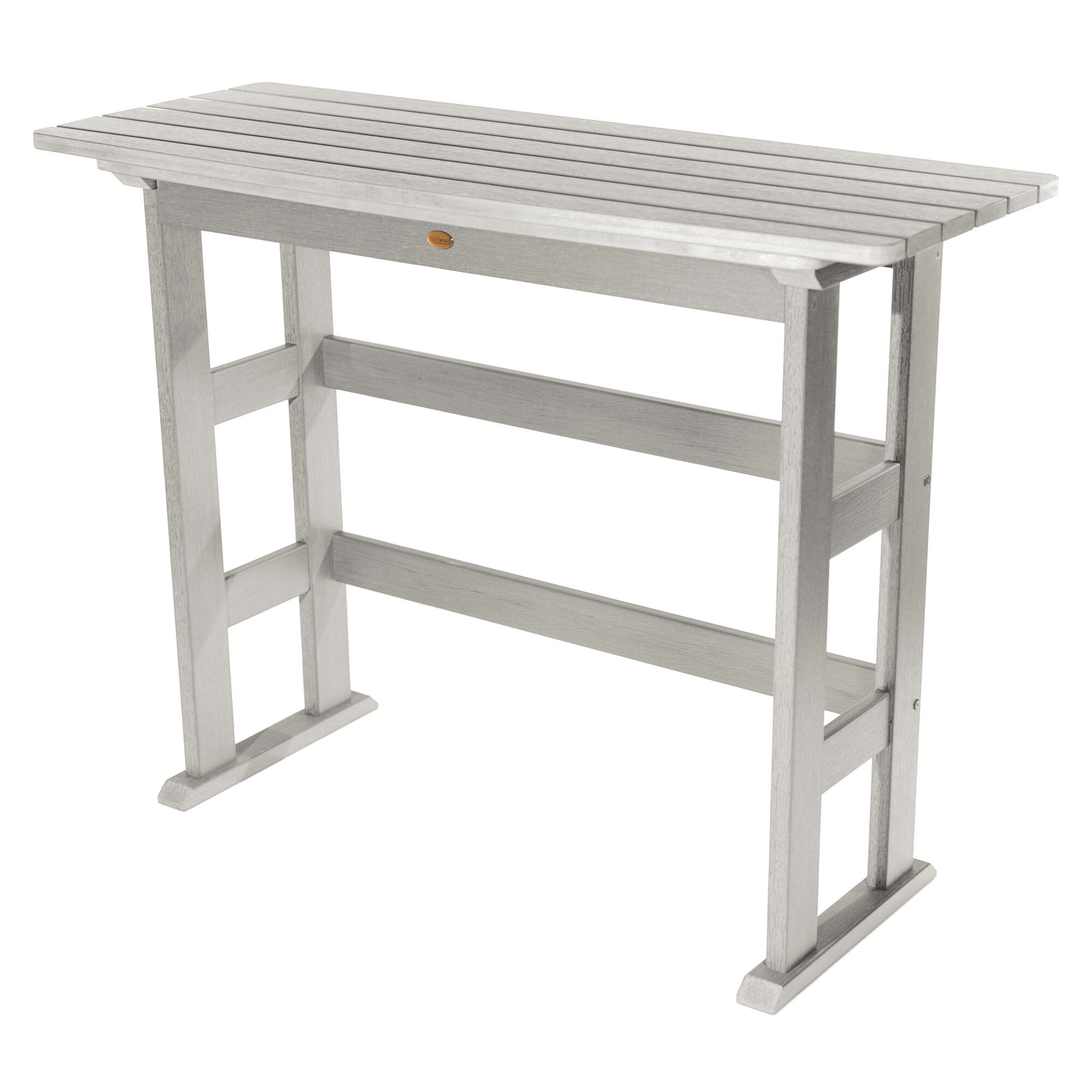 Refurbished Lehigh Bar Height Balcony Table - Outdoor Bistro Set for Patio, Deck & Small Spaces - Perfect for Coffee, Dining & Relaxing