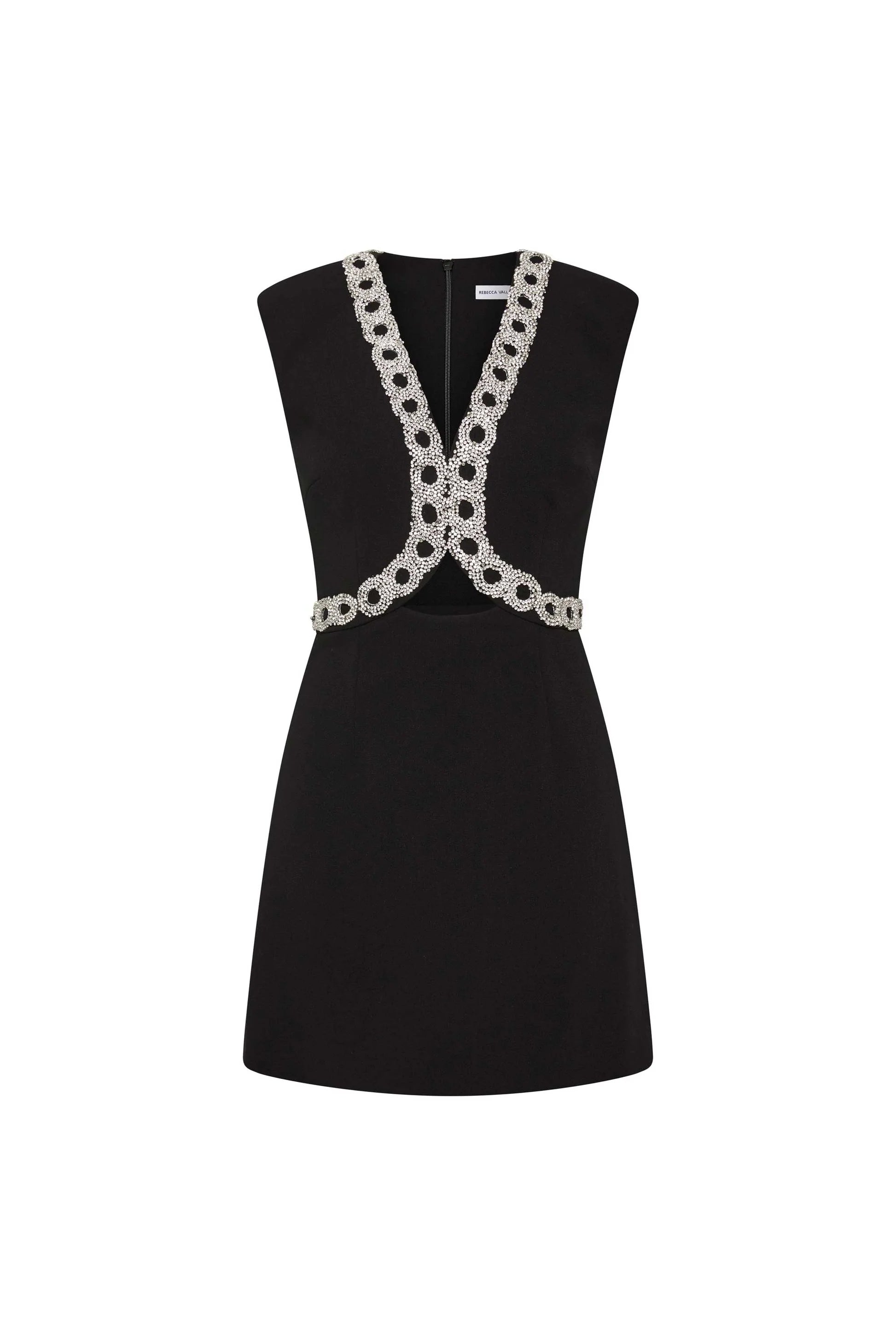 Celinda Mini Dress - Elegant Black Bodycon Dress for Women | Perfect for Night Out, Party, and Date Night