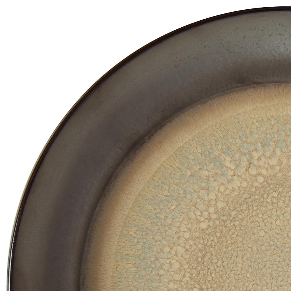 Premium Sandstone Dinnerware Set - Elegant & Durable Stoneware Plates, Bowls & Mugs for Everyday Dining, Outdoor Picnics & Restaurant Use