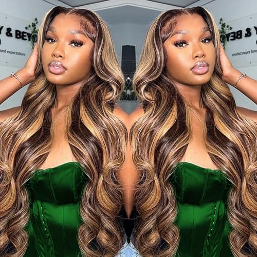 4/27 Highlight Body Wave 13x6 Wig