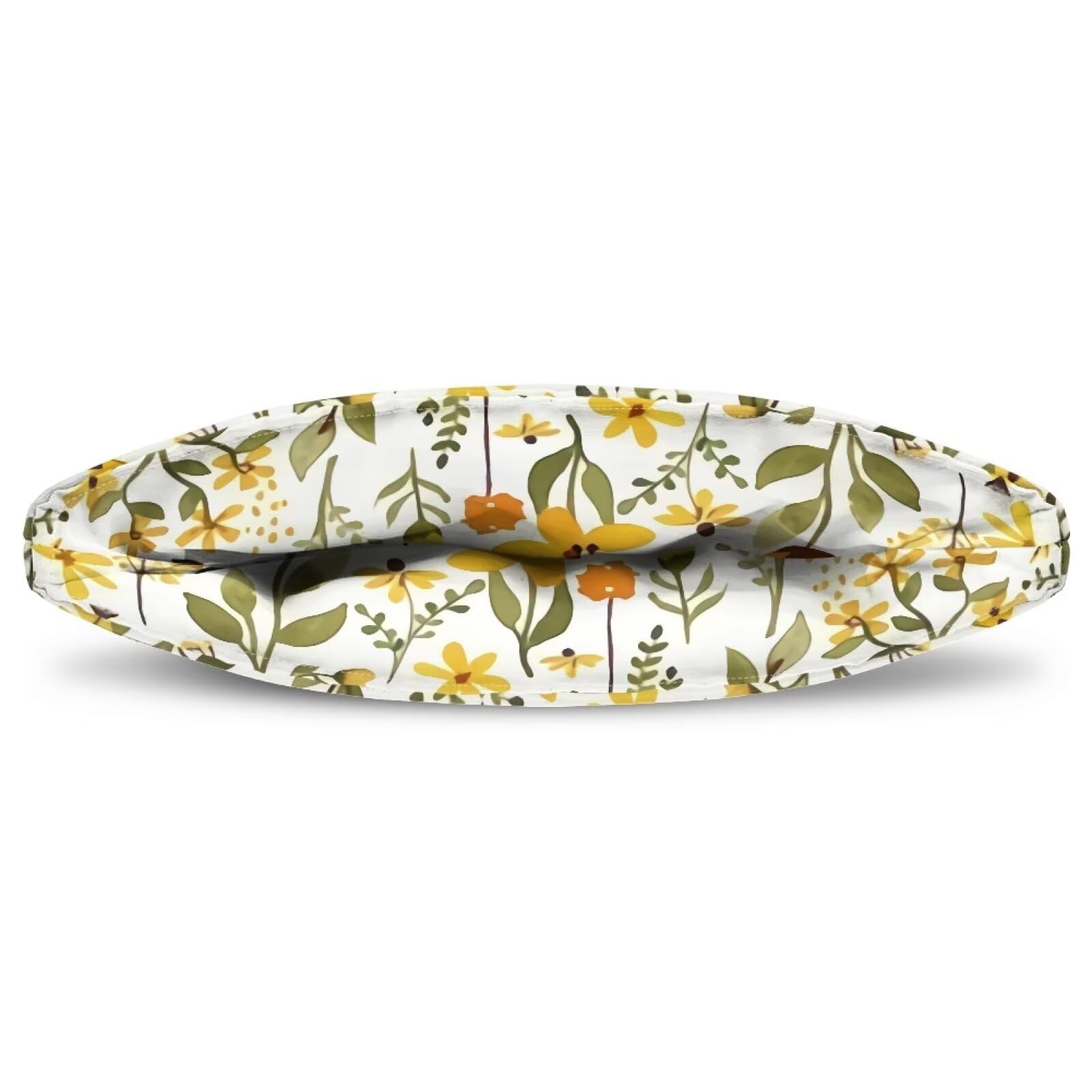 Insulated Teapot Cozy - Quilted Tea Kettle Cover for Keeping Warm & Dust Proof - Yellow Floral Design - Perfect for Home Kitchen, Tea Parties & Decorative Accessories