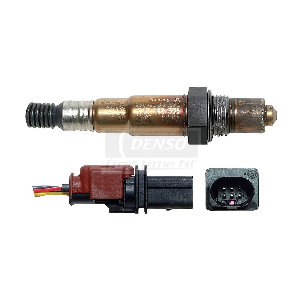 Denso 234-5155 Oxygen Sensor - Universal Fit for Cars, Trucks & SUVs - High Performance O2 Sensor - Improves Fuel Efficiency & Emissions - Perfect for Engine Diagnostics & Tuning