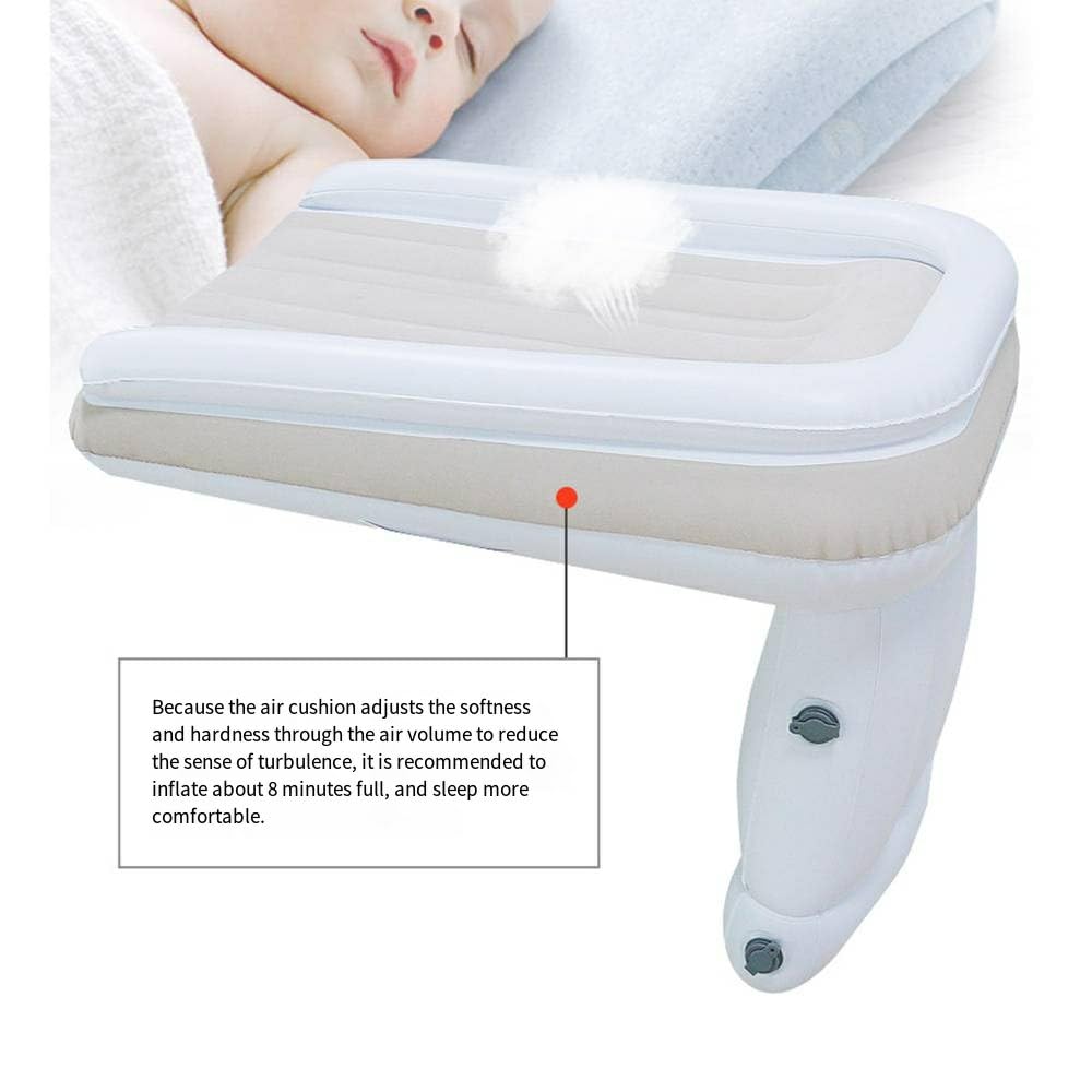 Inflatable Baby Travel Bed - Portable Car & Airplane Toddler Sleeper for Most Vehicles & Economy Class Seats | Perfect for Road Trips, Flights & Family Vacations