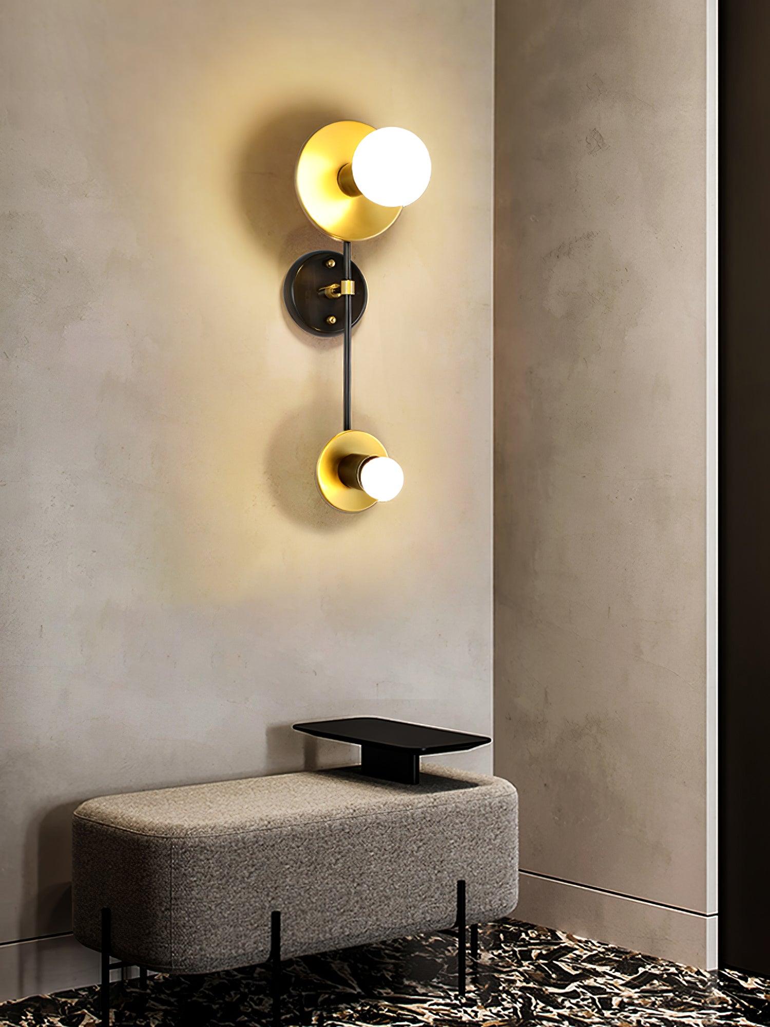 Modern Balance Scale Wall Light - Elegant Decorative Lighting for Living Room, Bedroom, or Office - Perfect for Home Decor and Interior Design