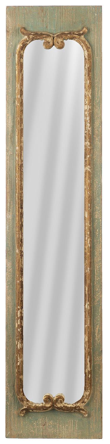Vintage Accent Mirror - Antique Style Wall Decor for Living Room, Bedroom & Entryway - Perfect for Home Decor & Interior Design (1 in Stock)