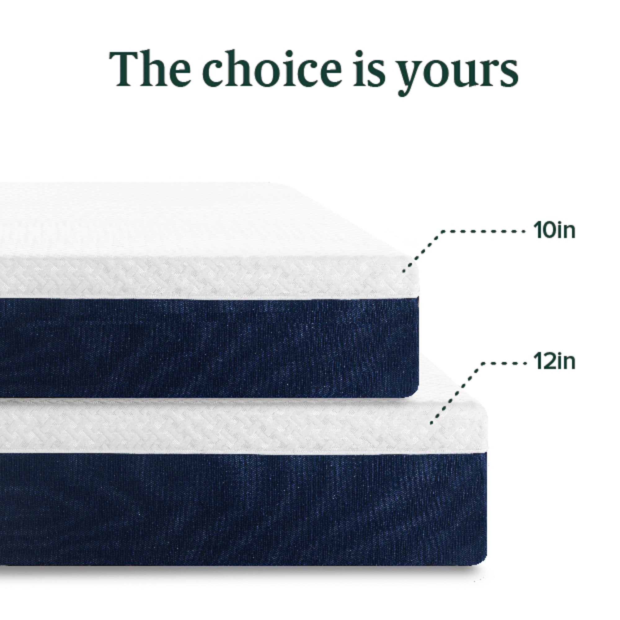 ZINUS 10 Inch Cooling Comfort Hybrid Mattress - King Size, Fiberglass Free, Medium Firm Support with Motion Isolation | CertiPUR-US Certified Foams & Breathable Fabric | Bed in a Box for Master Bedroom, Guest Room & Apartment Sleeping