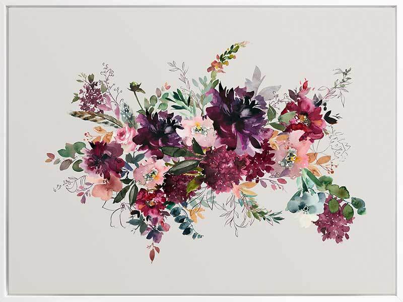 Decoupage Canvas Art Print - Handmade Wall Decor for Home, Office & Gifts | Perfect for Living Room, Bedroom & Wedding Decor