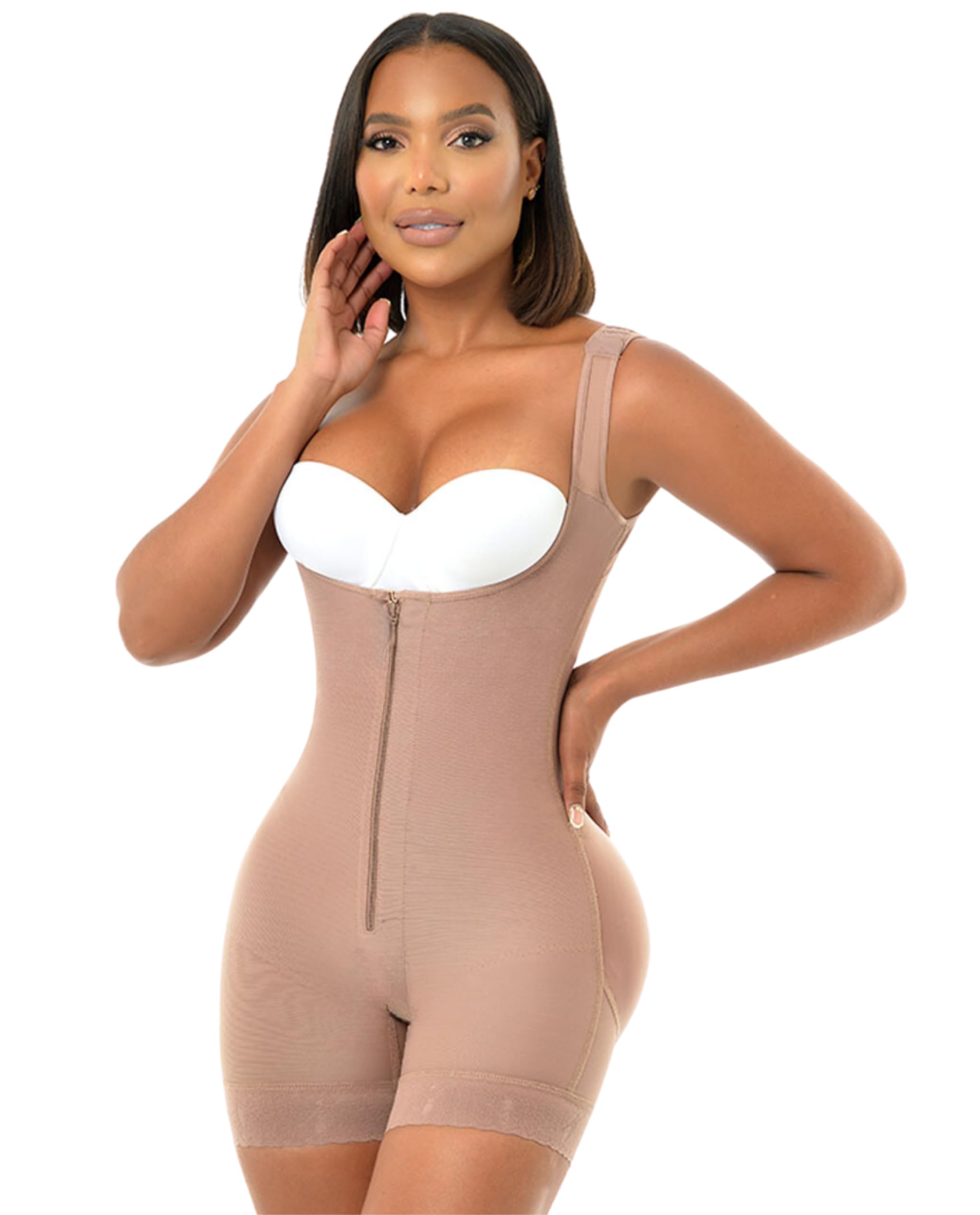 Melibelt 2021 Colombian Shapewear for Women - High Compression Waist Trainer & Body Shaper - Slimming Fajas Reductoras Y Moldeadoras - Perfect for Tummy Control, Postpartum Recovery & Special Occasions